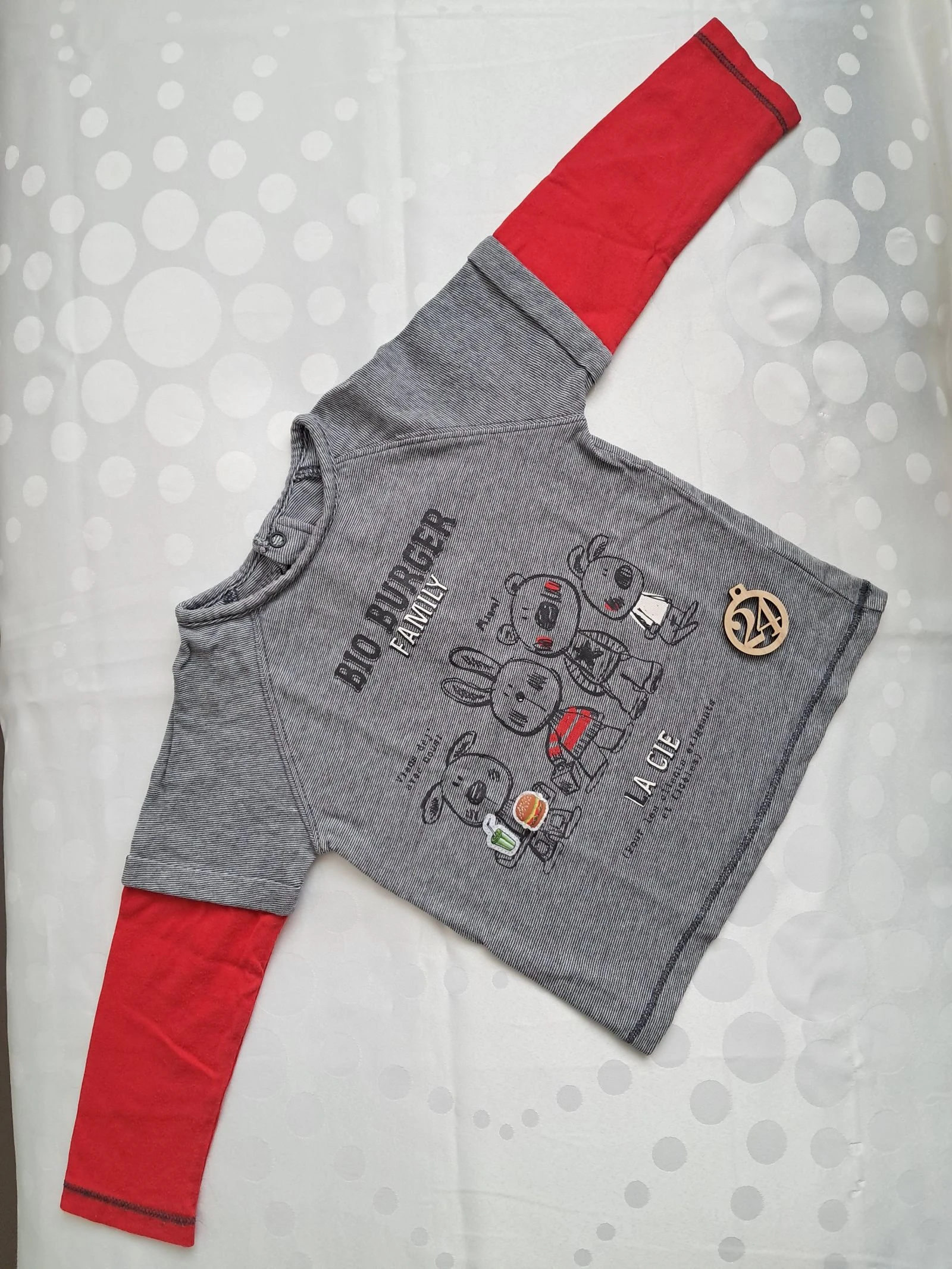 Long sleeve t-shirt size 24 months – photo 3